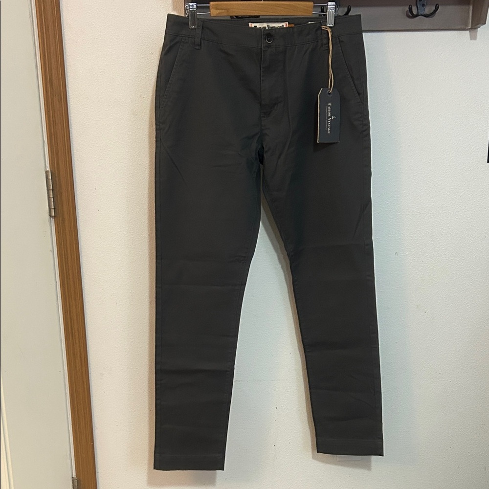 Taylor vintage pants Connecticut originals, dark shadow, slim fit size 33x32